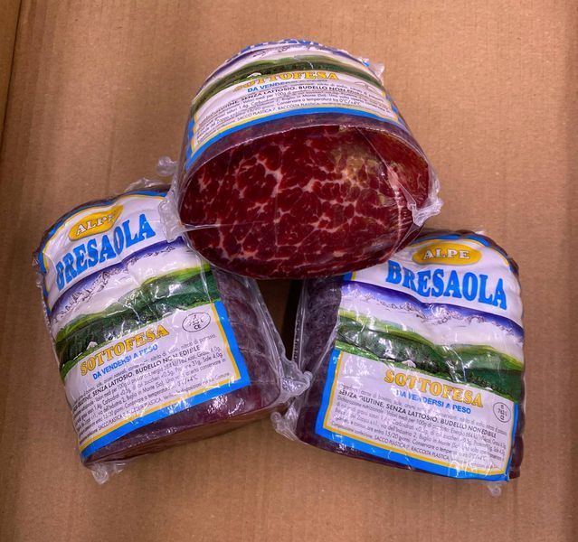 Сыровяленая говядина Брезаола Альпи salumi33 фото
